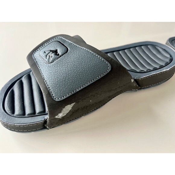 AND1 Men’s Dunk Slide Gray and Black Adjustable Slides Slip-On Sandals Size 7 - Picture 5 of 7